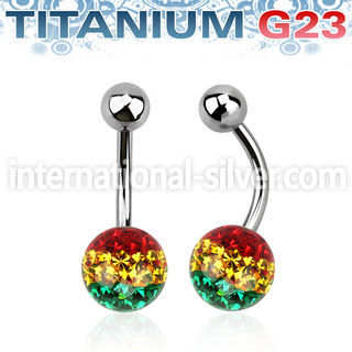 ubnfr8r belly rings titanium g23 implant grade belly button