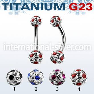 ubnfrsa belly rings titanium g23 implant grade belly button
