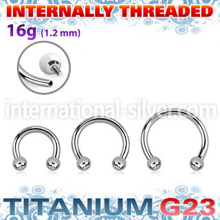 ucbeb25i titanium internal horseshoe balls