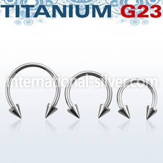 ucbecn horseshoes titanium g23 implant grade belly button