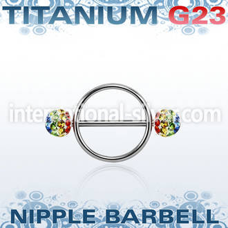 ugfnpe6 straight barbells titanium g23 implant grade nipple