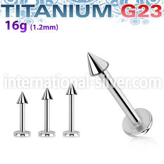 ulcn25 labrets lip rings titanium g23 implant grade labrets chin