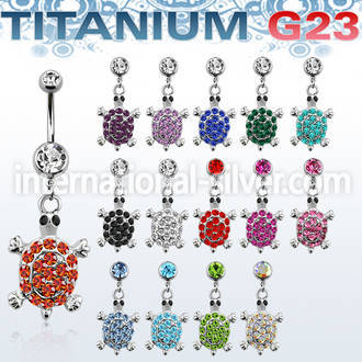 umcd574 belly rings titanium g23 implant grade belly button