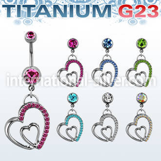 umcdhrc1 belly rings titanium g23 implant grade belly button