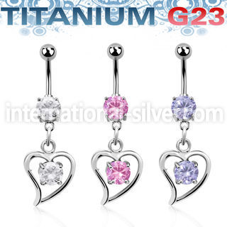 umcdz17 belly rings titanium g23 implant grade belly button