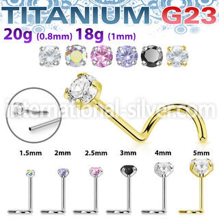 unswnopz titanium threadless push in nose screw cz