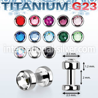 usdf25 dermals titanium g23 implant grade surface piercings