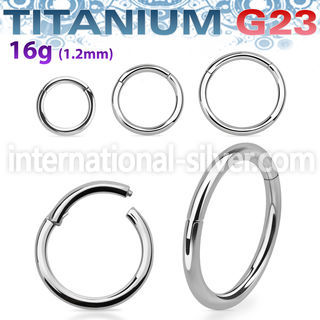 usegh16 seamless segment rings titanium g23 implant grade eyebrow