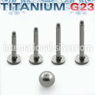 uset04 labrets lip rings titanium g23 implant grade labrets chin