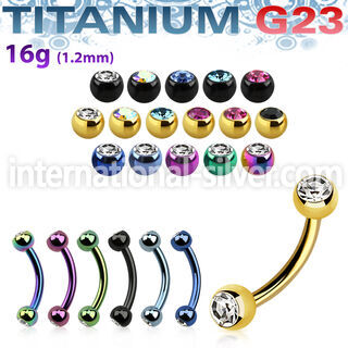 utbne2c micro curved barbells anodized titanium g23 implant grade eyebrow