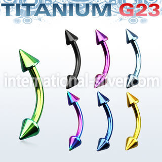 utbnecn micro curved barbells anodized titanium g23 implant grade eyebrow