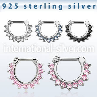 vsepc16 straight barbells silver 925 septum