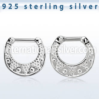 vsepf14 straight barbells silver 925 septum