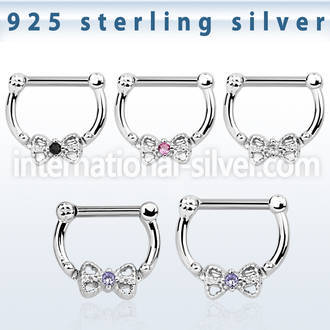 vsepk14 straight barbells silver 925 septum
