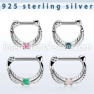 vsepp14 straight barbells silver 925 septum