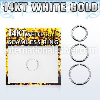 wsel16 seamless segment rings gold nose