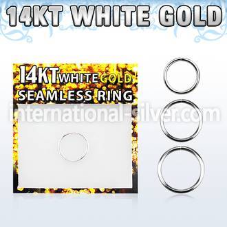 wsel20 seamless segment rings gold nose