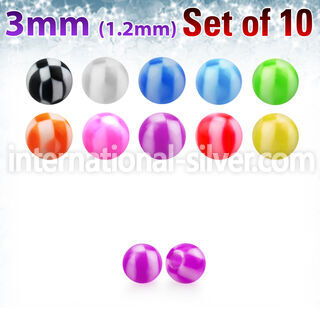 xckbal3 loose body jewelry parts acrylic body jewelry 