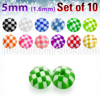 xckbal5 loose body jewelry parts acrylic body jewelry belly button