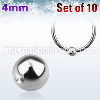 xdpb4 loose body jewelry parts surgical steel 316l belly button