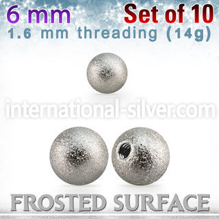 xfobal6 loose body jewelry parts surgical steel 316l 