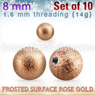 xfobtt8g loose body jewelry parts anodized surgical steel 316l 