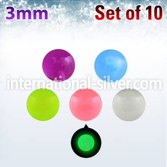 xglb3 loose body jewelry parts acrylic body jewelry 