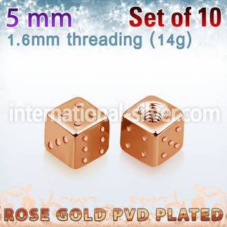 xsditt5 loose body jewelry parts anodized surgical steel 316l 