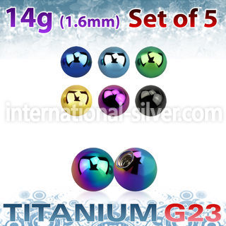 xubt3g loose body jewelry parts anodized titanium g23 implant grade belly button