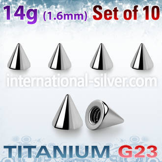 xucon3g loose body jewelry parts titanium g23 implant grade belly button