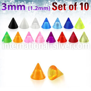 xuvcn3 loose body jewelry parts acrylic body jewelry 
