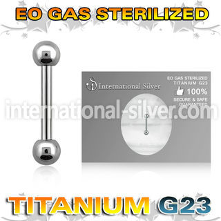 zubbeb straight barbells titanium g23 implant grade eyebrow