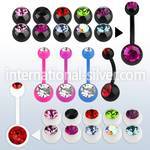 abn2cg belly rings acrylic body jewelry belly button