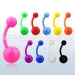 abnsa belly rings acrylic body jewelry belly button