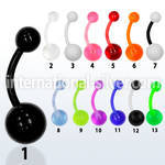 abnuv belly rings acrylic body jewelry belly button