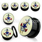 afpnn plugs gauges acrylic body jewelry ear lobe