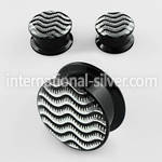 apic plugs gauges acrylic body jewelry ear lobe