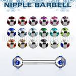 bb2mtc straight barbells surgical steel 316l nipple