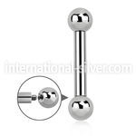 bb8x straight barbells surgical steel 316l tongue