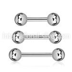bber20b straight barbells surgical steel 316l eyebrow