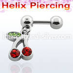 bber447 straight barbells surgical steel 316l helix