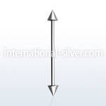 bbindcns straight barbells surgical steel 316l 