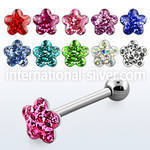 bbmtj6 straight barbells surgical steel 316l tongue