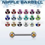 bbnp5c straight barbells surgical steel 316l nipple