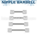 bbnpsdi straight barbells surgical steel 316l nipple