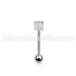 bbsdi straight barbells surgical steel 316l tongue