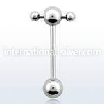 bbspnb straight barbells surgical steel 316l tongue