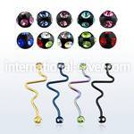 bbtcp straight barbells anodized surgical steel 316l 