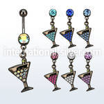 bcdmar2 belly rings surgical steel 316l belly button