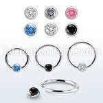 bcr16z4 surgical steel ball closure rings ear othersear lobe ear otherseyebrow helix intim septum piercing
